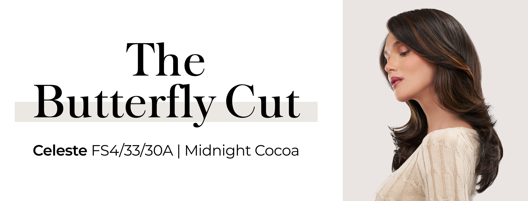 The Butterfly Cut - Celeste Wig