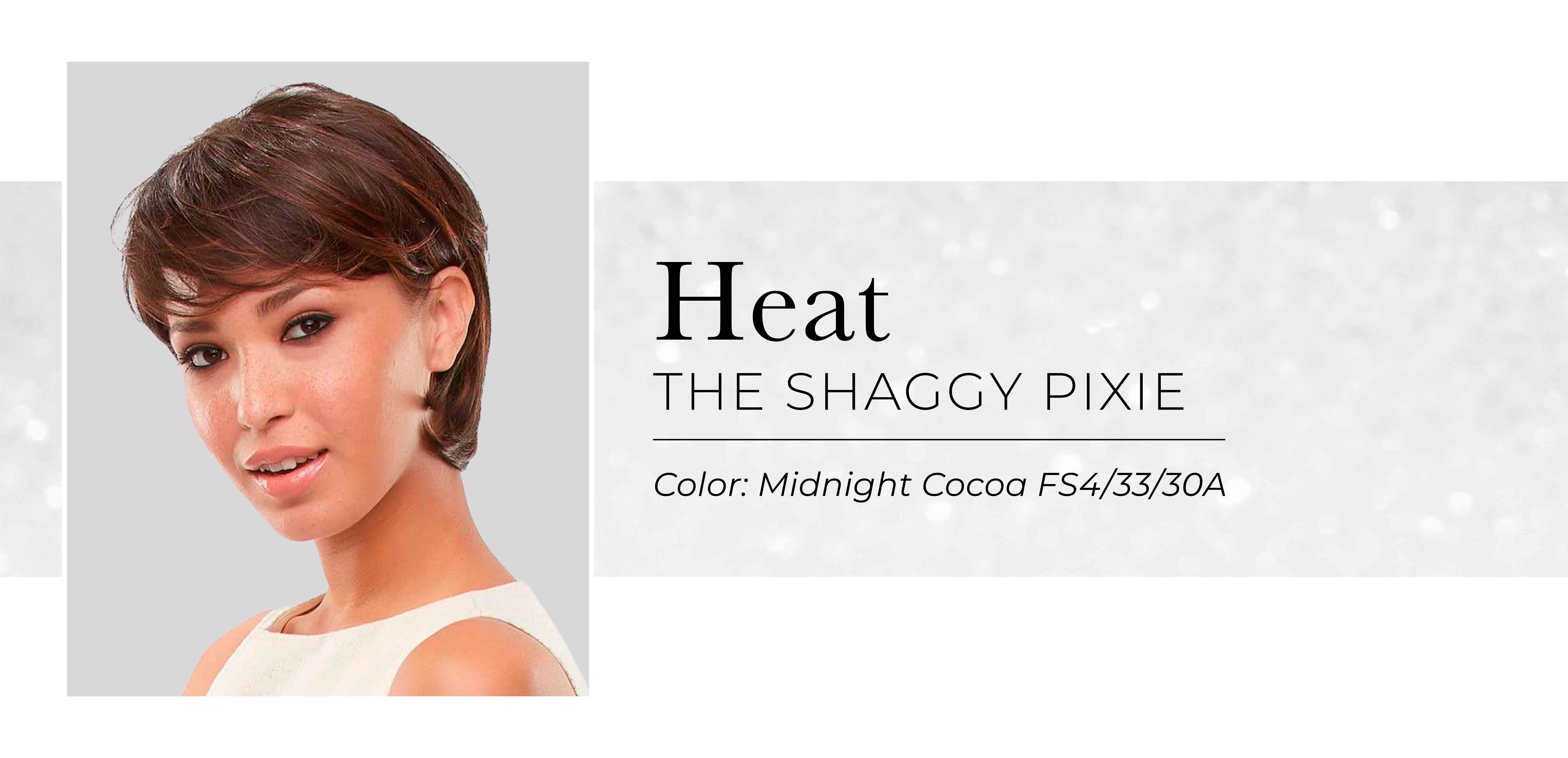 Heat: The shaggy pixie heat resistant wig