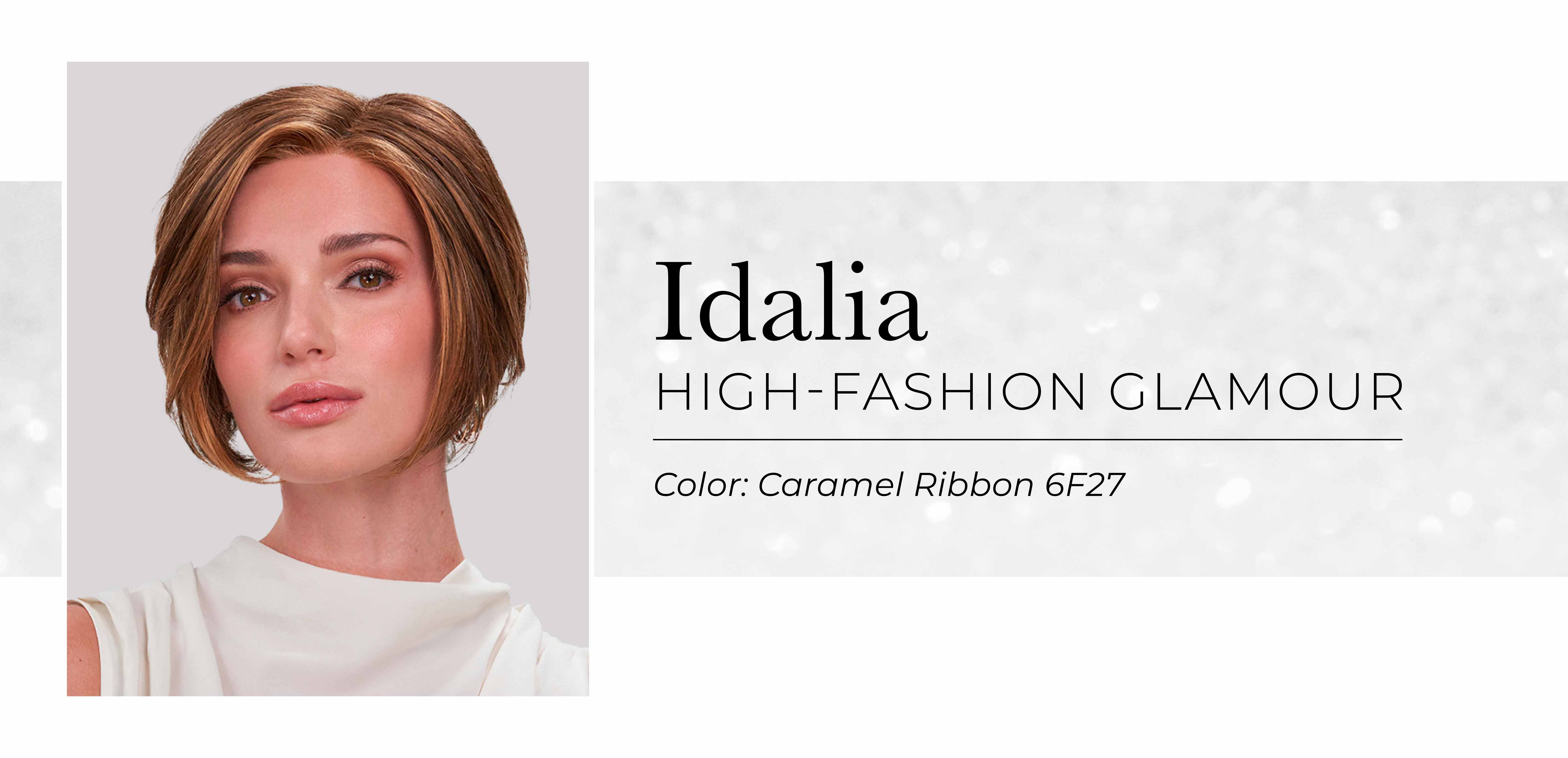 Idalia: High-fashion glamour synthetic wig