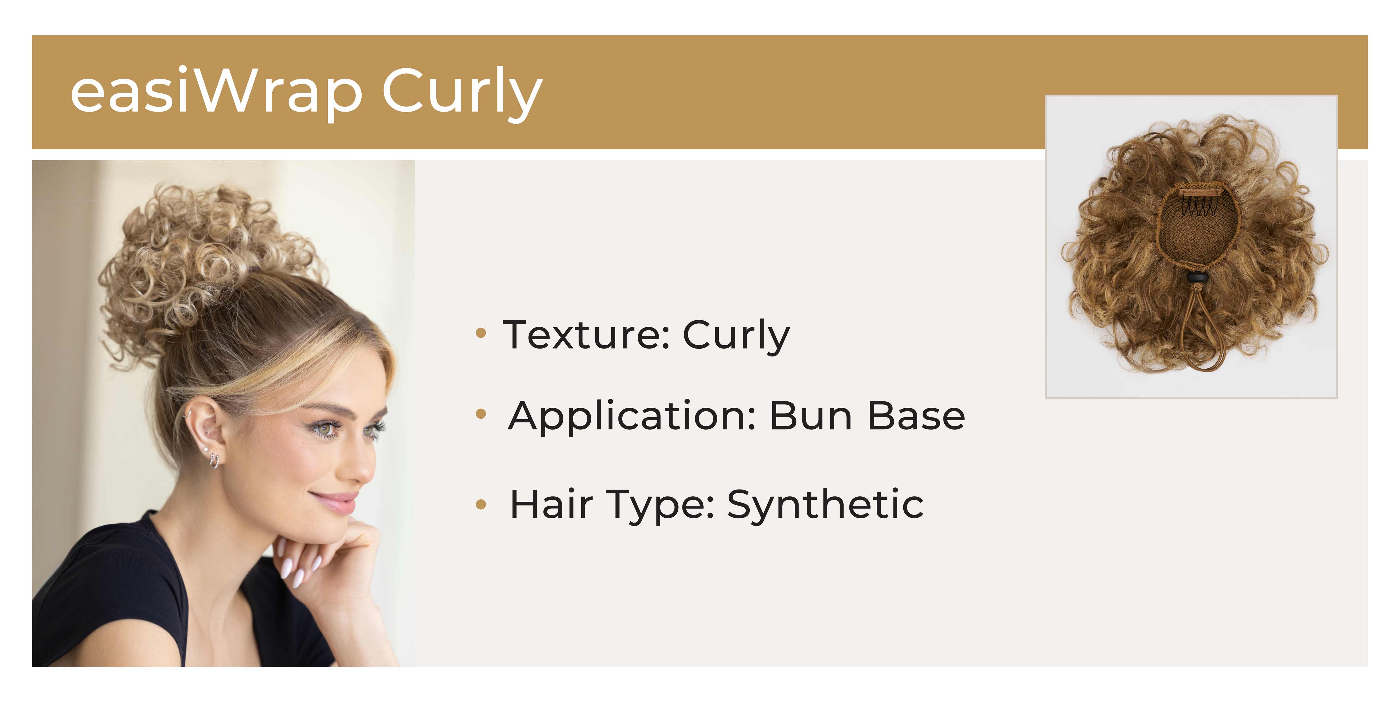 easiWrap Curly Bun