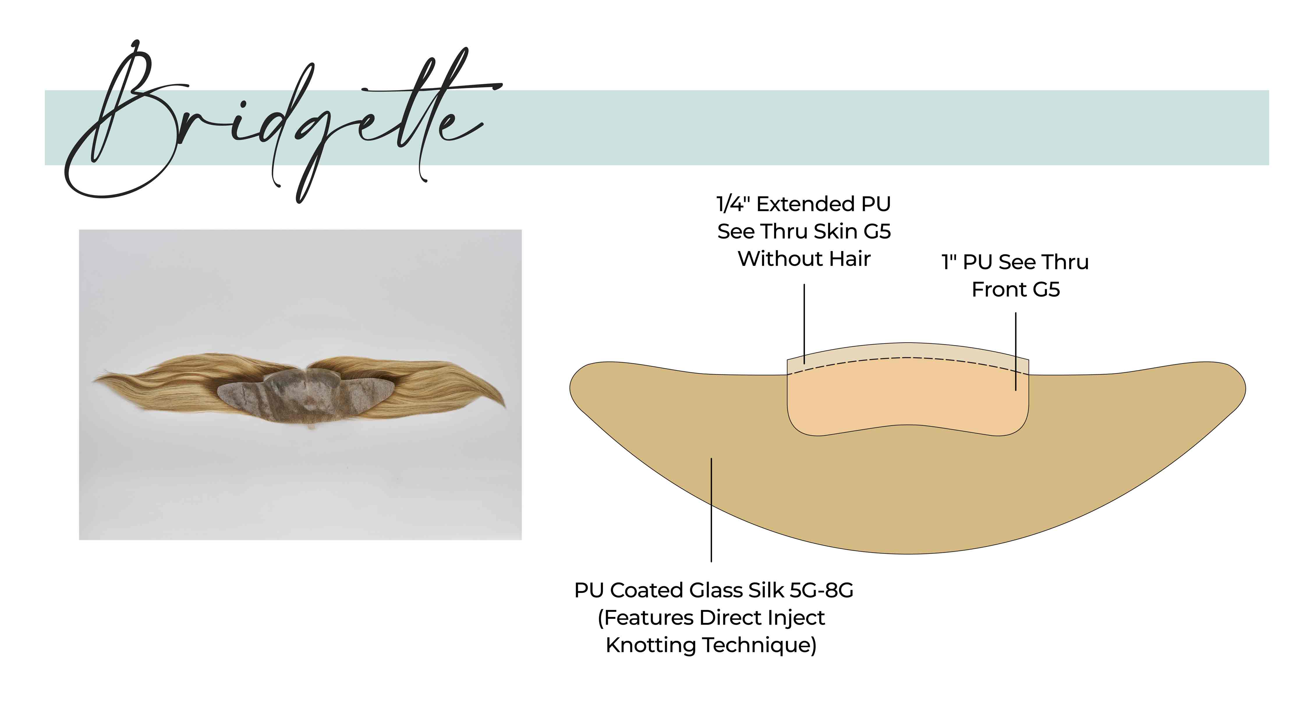 Bridgette Women's Hair Replacement System for FFA